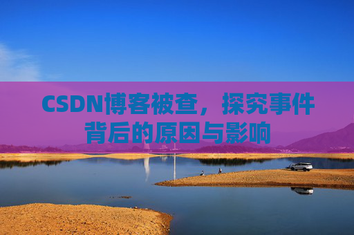 CSDN博客被查,探究事件背后的原因与影响